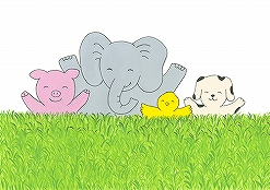 くるくる絵本 「かくれんぼ」