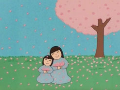 くるくる絵本 「春になったら」