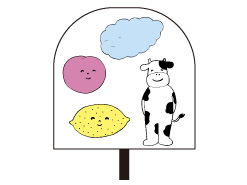 ペープサート 「レモンだもん！」