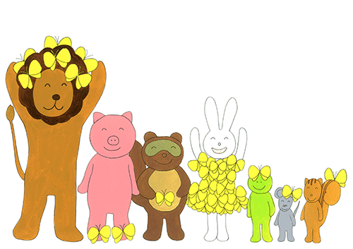 くるくる絵本 「蝶々がひらひら」